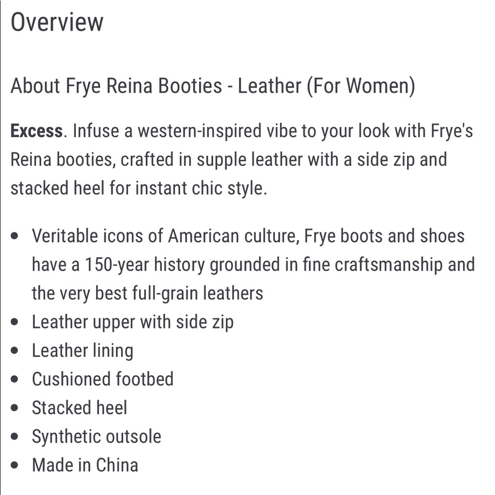 NWT Frye Reina Bootie In Ash Size 9 - Picture 11 of 12
